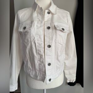 Rock & Republic White Jean Jacket